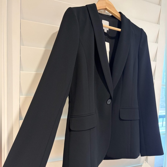 Halogen Jackets & Blazers - HALOGEN NORDSTROM NWT Black Single Button Long Length Blazer 4